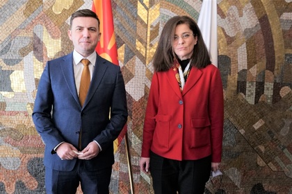 Министрите на външните работи на Република България и Република Северна Македония обсъдиха актуалното състояние на политическия диалог